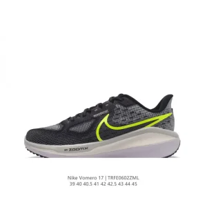 Nike Air Zoom Vomero 17 Men's Running Shoes with Dual Zoom Air Cushioning