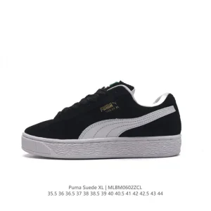 PUMA Suede XL Low-Top Retro Casual Sneakers with Thick Sole