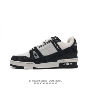 Louis Vuitton Trainer Sneaker Low Top Leather Shoes for Men