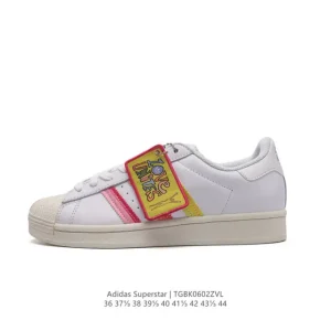 Adidas Superstar 82 Classic Shell Toe Leather Sneakers for Men and Women