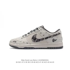 Bape x Nike SB Dunk Low 'Camouflage' Anniversary Edition Sneaker