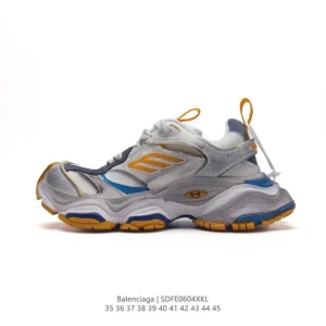 Balenciaga Cargo Paris 11th Edition Vintage Blue Low Top Sneakers