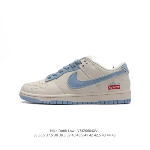 Supreme x Nike Dunk Low Skateboarding Shoes - Limited Edition Custom Design