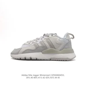 Adidas Nite Jogger Winterized Retro Running Shoes with Boost Technology