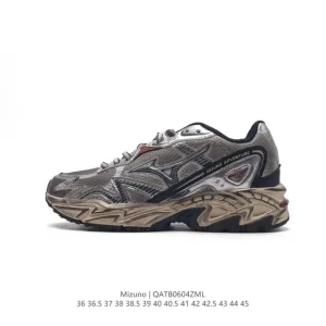 Mizuno Wave Rider Retro Lifestyle Running Shoes for Men and Women
