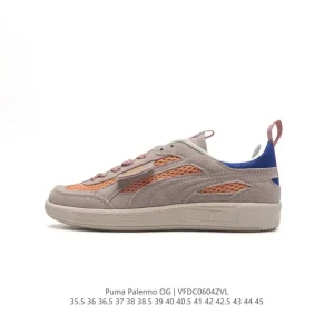 PUMA Palermo OG Army Trainer Low-Top Sneakers for Men and Women