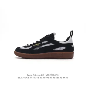 PUMA Palermo OG Army Trainer Low-Top Sneakers for Men and Women