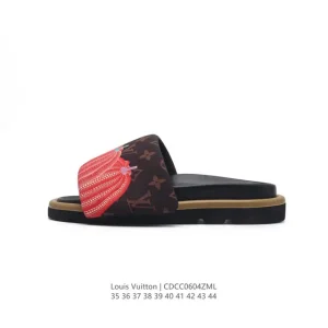 Louis Vuitton Men's Women's Beach Slippers Sandals