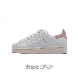 Adidas Superstar '82 Classic Shell Toe Leather Sneakers for Women