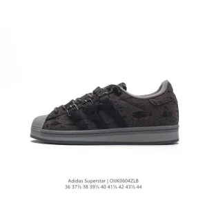 Adidas Superstar 82 Classic Shell Toe Leather Sneakers for Men and Women