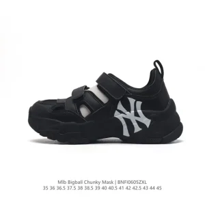 MLB Bigball Chunky 23 Spring New York Yankees Retro Dad Shoes with Magic Strap