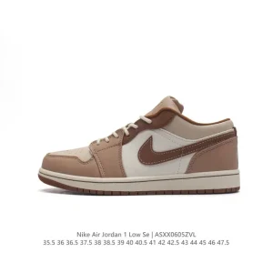 Jordan Air 1 Low Retro Classic Leather Basketball Shoes