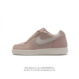Nike Ebernon Low Men's and Women's Casual Sneakers with Synthetic Leather Upper