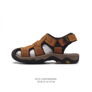 ECCO Bialystok Men's Adjustable Sandal with Flexible Rubber Sole