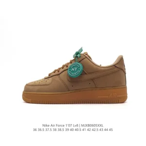 Nike Air Force 1 Low 07 Men's Casual Leather Sneakers with Air Cushioning