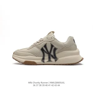 MLB Chunky Runner Liner 2023 Low Top Chunky Sole Leather Sneakers