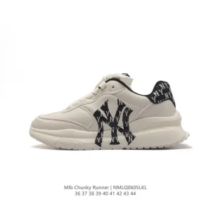 MLB Chunky Runner Liner 2023 Low-Top Chunky Sole Leather Sneakers