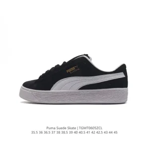 PUMA Suede Skate Low-Top Retro Casual Sneakers for Men and Women