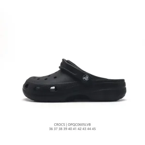 Crocs Unisex Beach Clogs Thick Sole Height Increase Slides