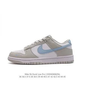 Nike SB Dunk Low Pro XD6188-020 Vintage Leather Skate Shoes for Men and Women