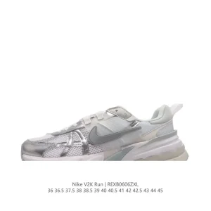 Nike V2K Run Retro Running Shoes Vintage Style with Cushioning