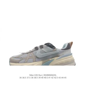 Nike V2K Run Retro Running Shoes Vintage Style with Cushioning