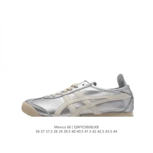 ASICS Onitsuka Tiger Mexico 66 Classic Retro Leather Sneakers