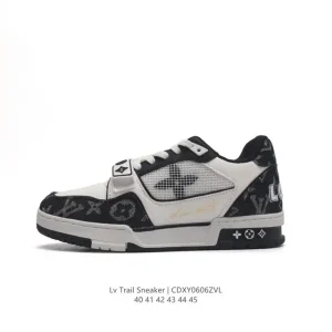 Louis Vuitton Trainer Low Sneaker Virgil Abloh Design Basketball Shoe