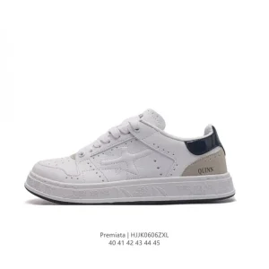 Premiata Steven Retro Leather Sneakers for Men and Women