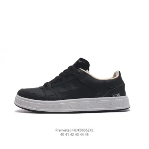 Premiata Steven Low-Top Leather Sneakers for Men and Women