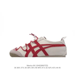 ASICS Onitsuka Tiger Mexico 66 Classic Leather Sneakers