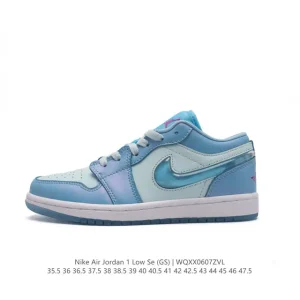 Jordan AJ1 Low Retro Basketball Shoes with Air Cushion