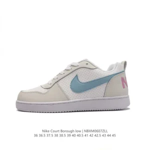 Nike Court Borough Low 2 GS Low-Top Sneakers for Boys and Girls