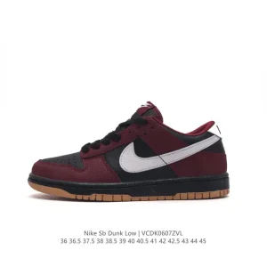 Nike SB Dunk Low Pro Hm9658 600 Retro Skateboarding Shoes for Men and Women