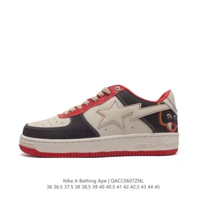 Bape x Nike Air Force 1 Low Camo Sneakers