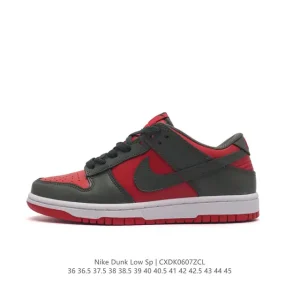 Nike Dunk Low DV0833 Retro Leather Sneakers for Men and Women