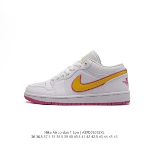 Jordan Air Jordan 1 Low Retro Basketball Shoe with Air Cushion
