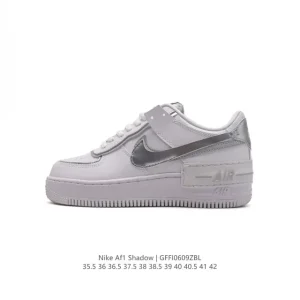 Nike Air Force 1 Shadow White Chunky Platform Sneakers for Women