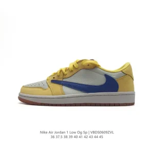 Nike Air Jordan 1 Low OG SP Military Blue Reverse Swoosh