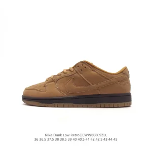 Nike SB Dunk Low Pro Cv1655 Vintage Leather Skate Shoes