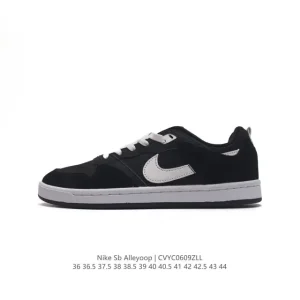 Nike SB Alleyoop Skateboarding Shoes - Low Top Casual Sneakers for Men and Women