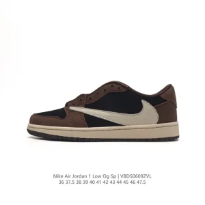Jordan Air 1 Low OG SP Military Blue Reverse Swoosh Sneaker