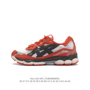 ASICS GEL-NYC Retro Street Style Sneakers with Gel Cushioning and Foam Sole
