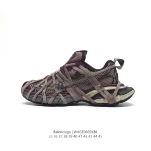 Balenciaga 3XL Extreme Lace Sneakers 3+ Bundle Upgrade Version Low Top Retro Oversized Sole Dad Shoes