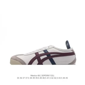 ASICS Onitsuka Tiger Mexico 66 Classic Leather Retro Sneakers