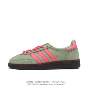 Adidas Handball Spezial Vintage Leather Court Sneakers