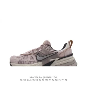 Nike V2K Run Retro Running Shoes Vintage Style with TPU Stability