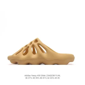 Adidas Yeezy Slide Sandal with Wavy Sole and Comfortable Fit