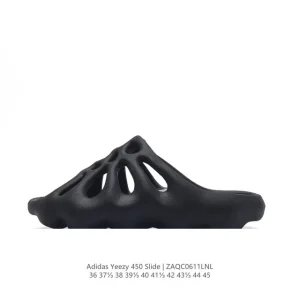 Adidas Yeezy 4 Slide Sandal with Serrated Sole and Unique Uprised Structure for Men and Women