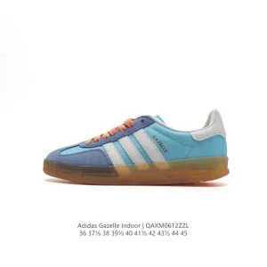 Adidas Originals Gazelle Indoor Retro Classic Sneakers with Gum Sole